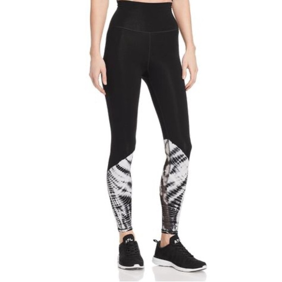 Pants - Electric & Rose tie Dye Fitness Leggings